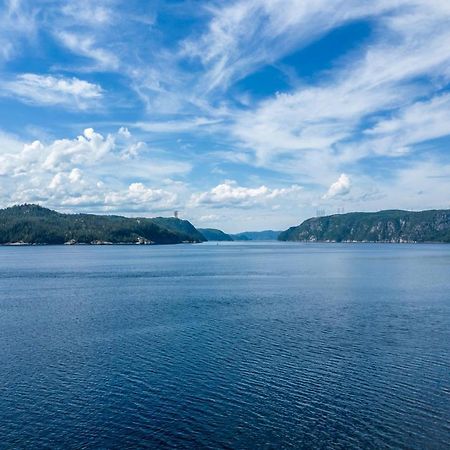 Montfjord - Chalets, Spa Et Vue - Chantafjord #2 Sacre-Coeur Ngoại thất bức ảnh