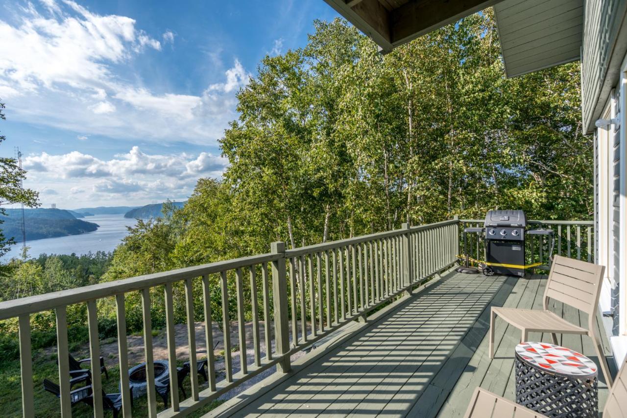Montfjord - Chalets, Spa Et Vue - Chantafjord #2 Sacre-Coeur Ngoại thất bức ảnh
